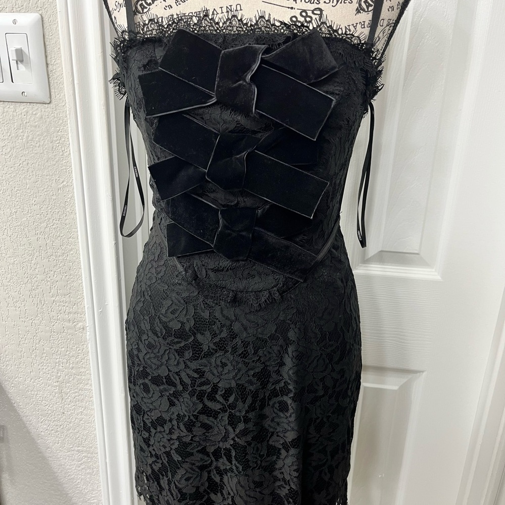 Forever 21 Black Sheath Mini Dress Spaghetti Strap